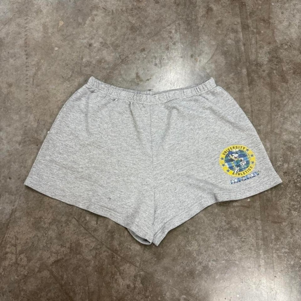 Gray Vintage Mickey‎ Unlimited "University Athletics Size L